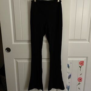Black Lululemon Flared Leggings